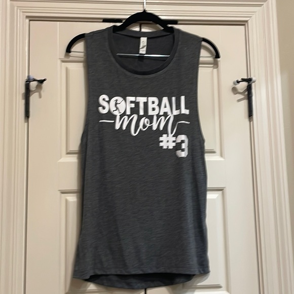 Bella Canvas Tops - Brand New Softball Mom #3 Top